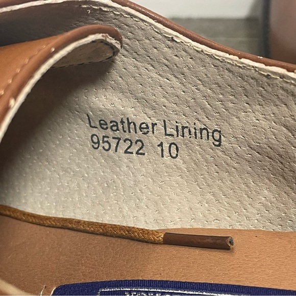 Majestic Collection Men's Brown Oxford  Dress Shoes size 10. NWOT. Leather. - Picture 7 of 10